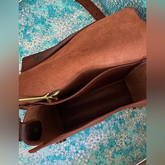 Genuine Leather Cross Body Purse - Picture 2 of 9